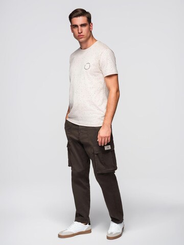 Ombre Shirt in Beige