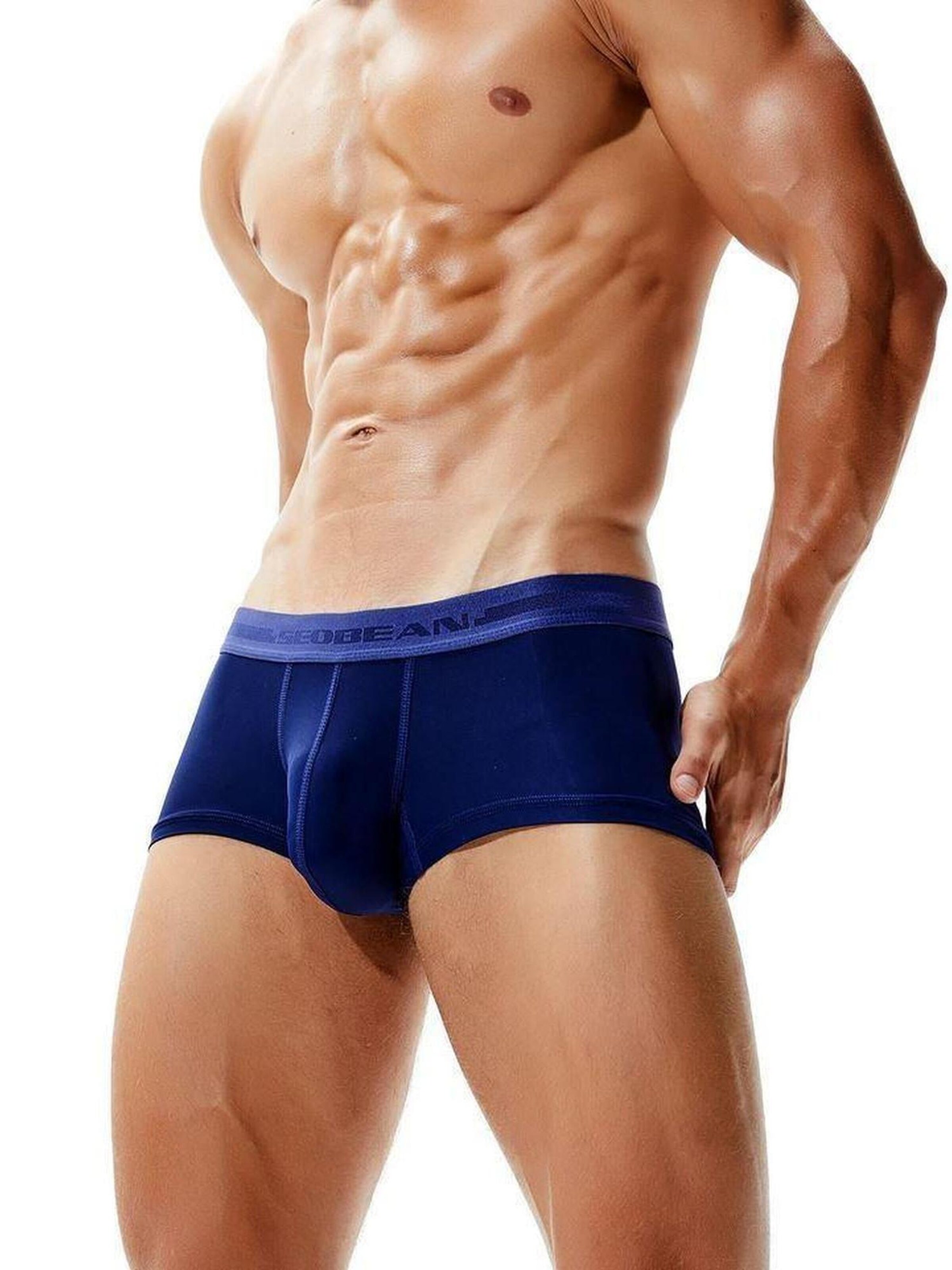 SEOBEAN Boxer shorts in Blue: front