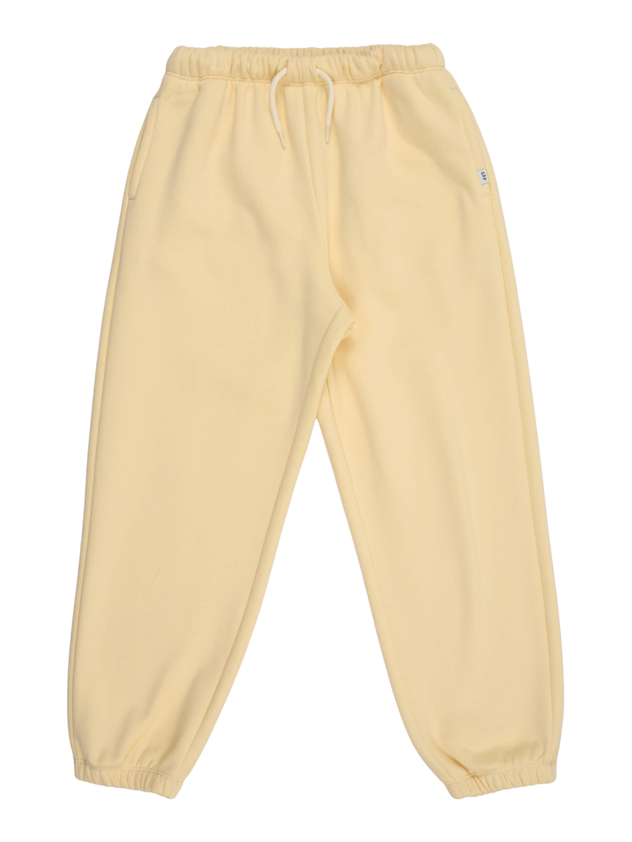 Effilé Pantalon GAP en jaune : devant