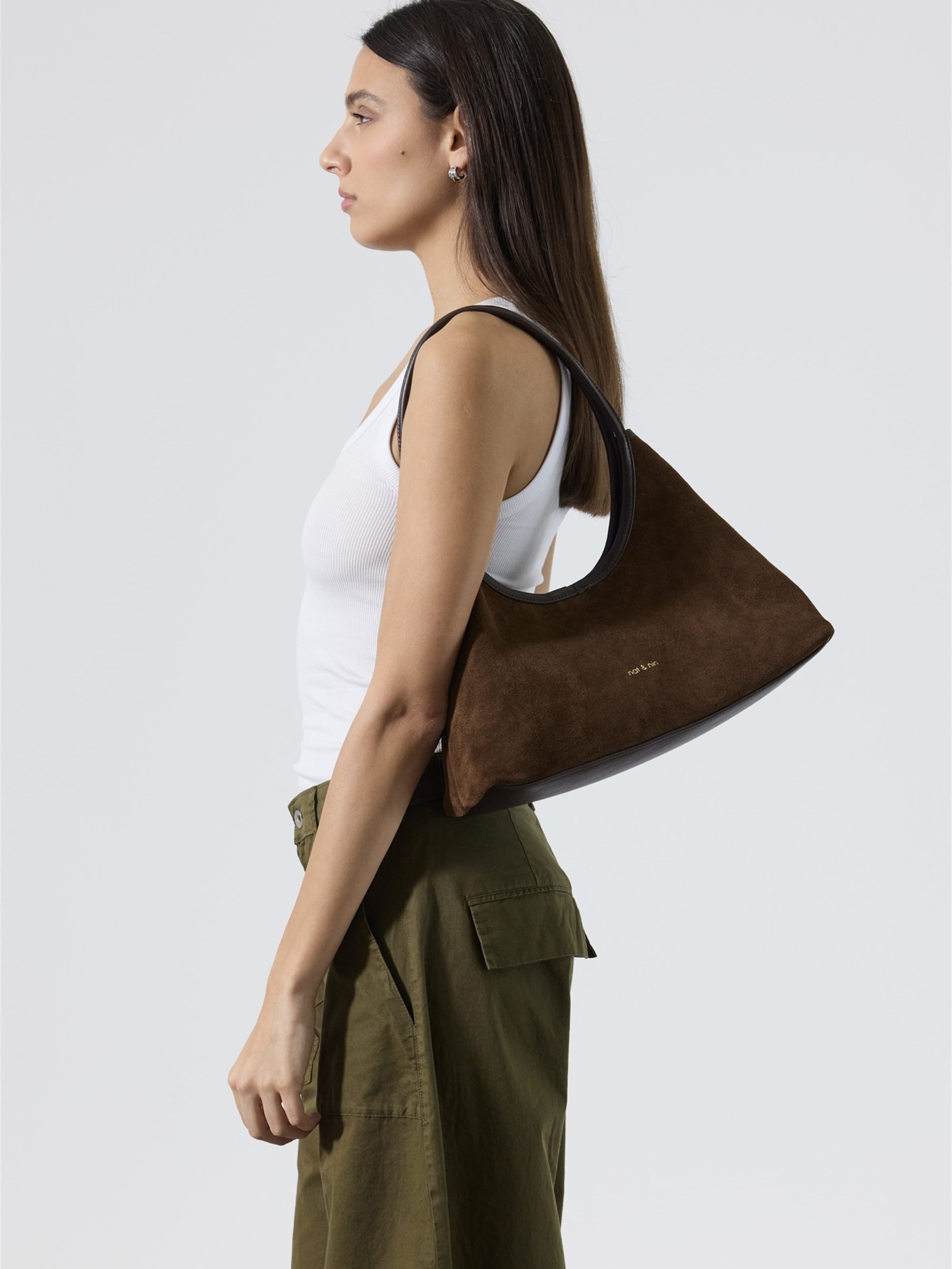 Nat&Nin Handbag 'Milo' in Brown