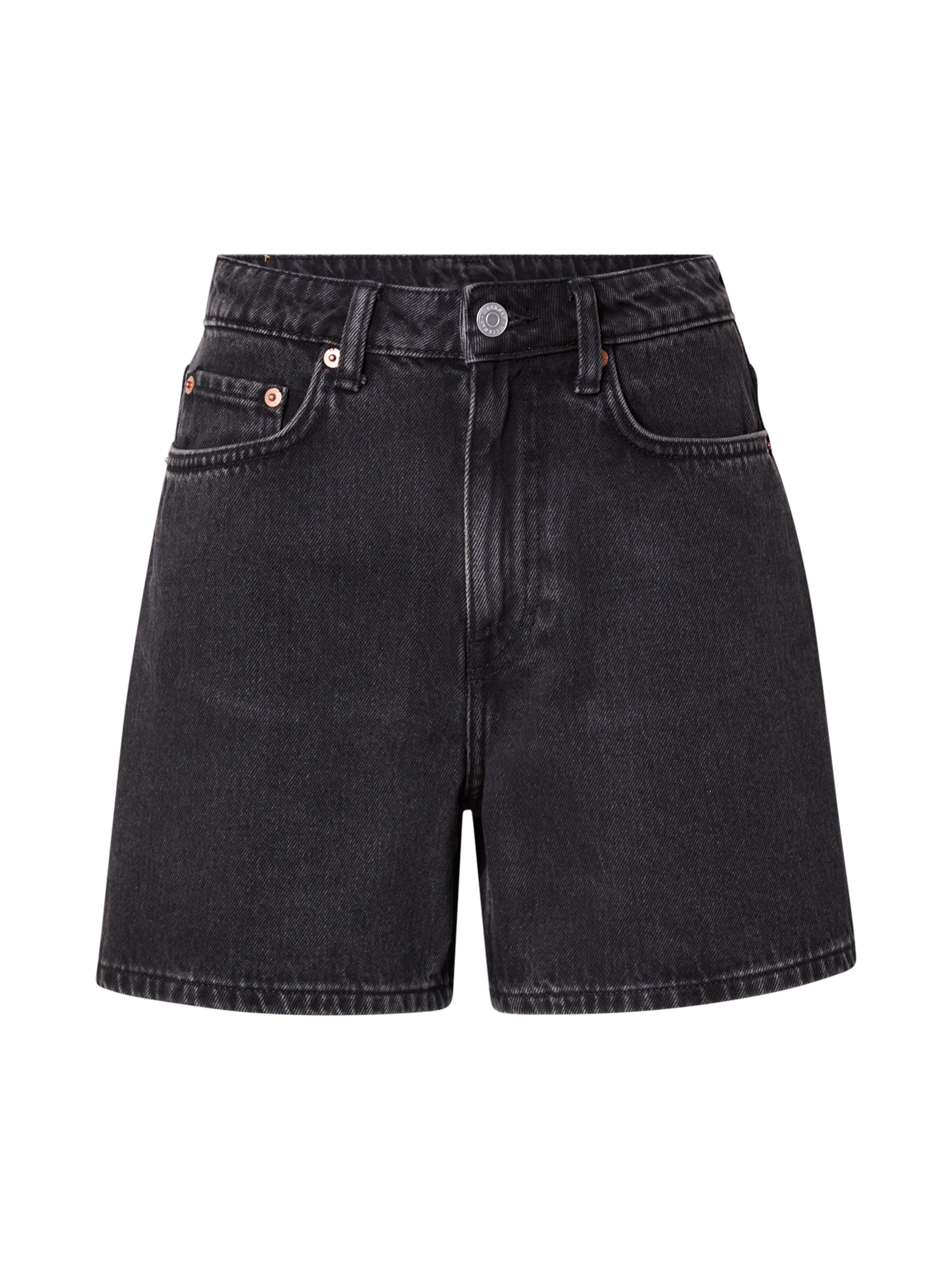 WEEKDAY Дънки 'Eya' в черно: отпред