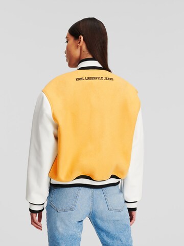KARL LAGERFELD JEANS Přechodná bunda – žlutá