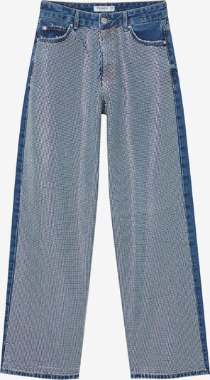 Jeans Pull&Bear pe albastru denim / transparent, Vizualizare produs