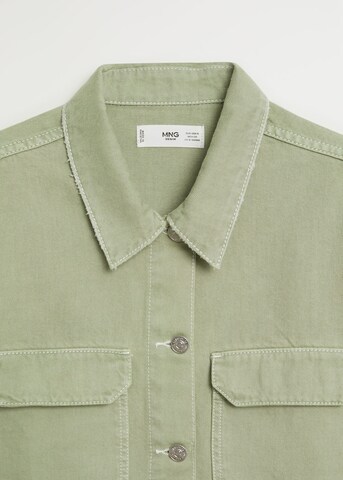 MANGO Between-Season Jacket 'Worker' in Green