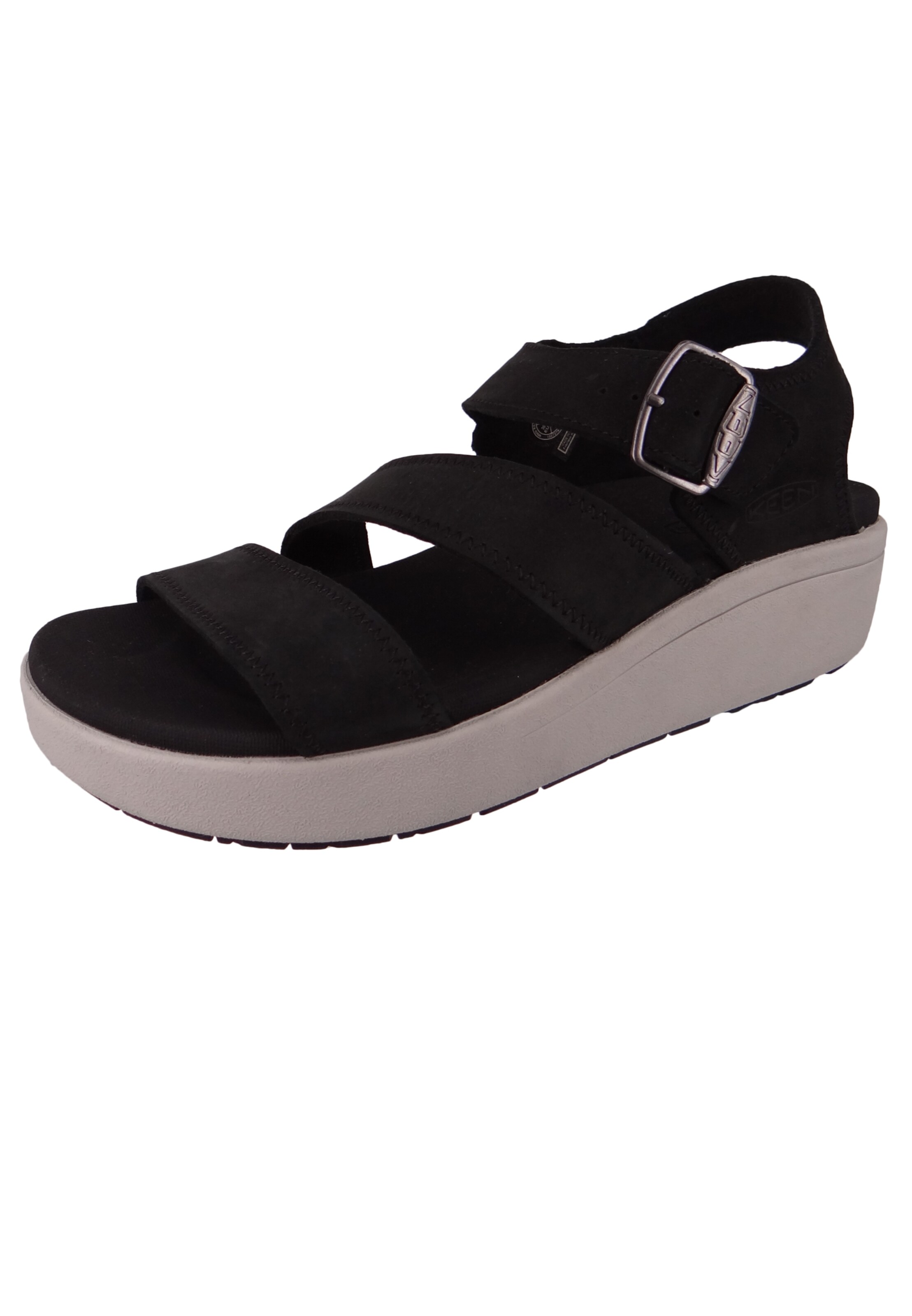 Sandales KEEN en noir : devant