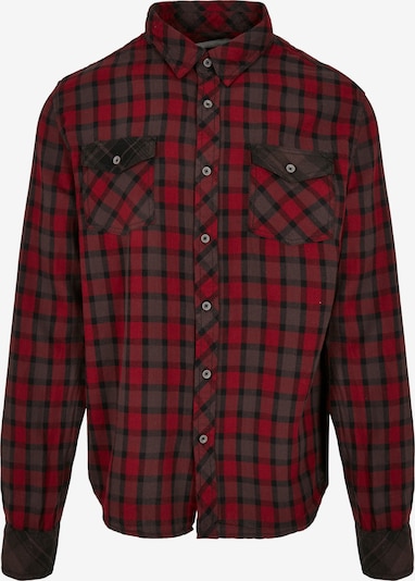 Brandit Overhemd in de kleur Brokaat / Donkerbruin / Kersrood, Productweergave