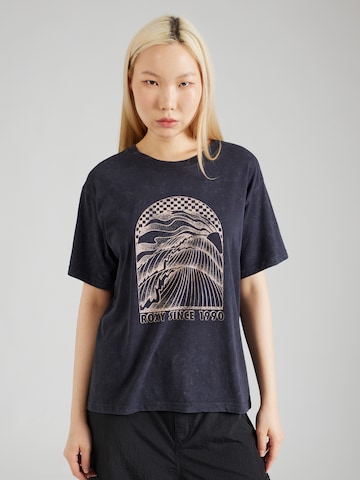 T-shirt 'MOONLIGHT SUN' ROXY en noir : devant