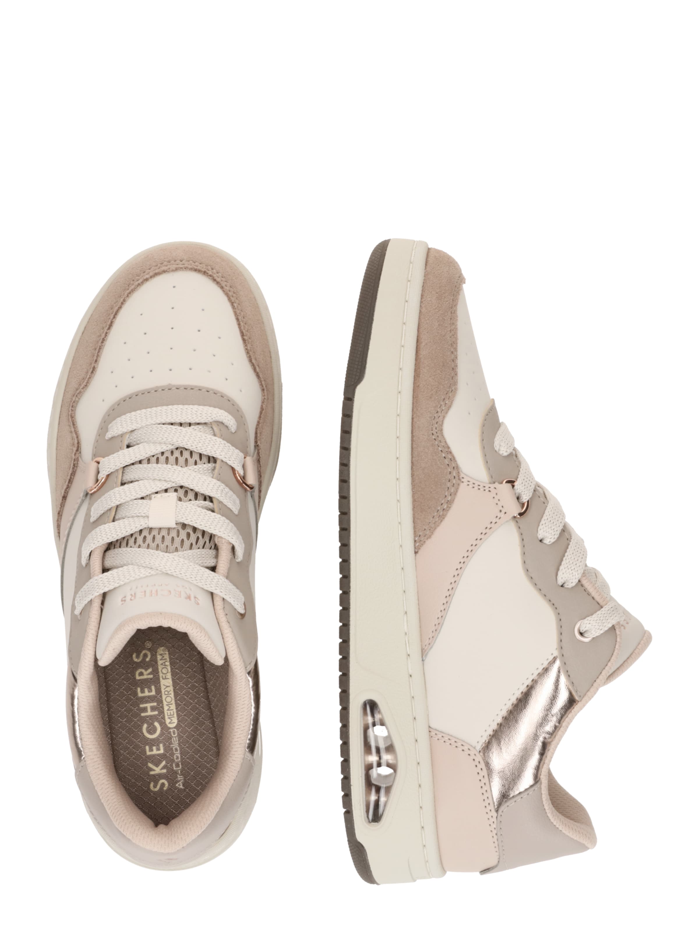 Baskets basses 'UNO CTL' SKECHERS en blanc