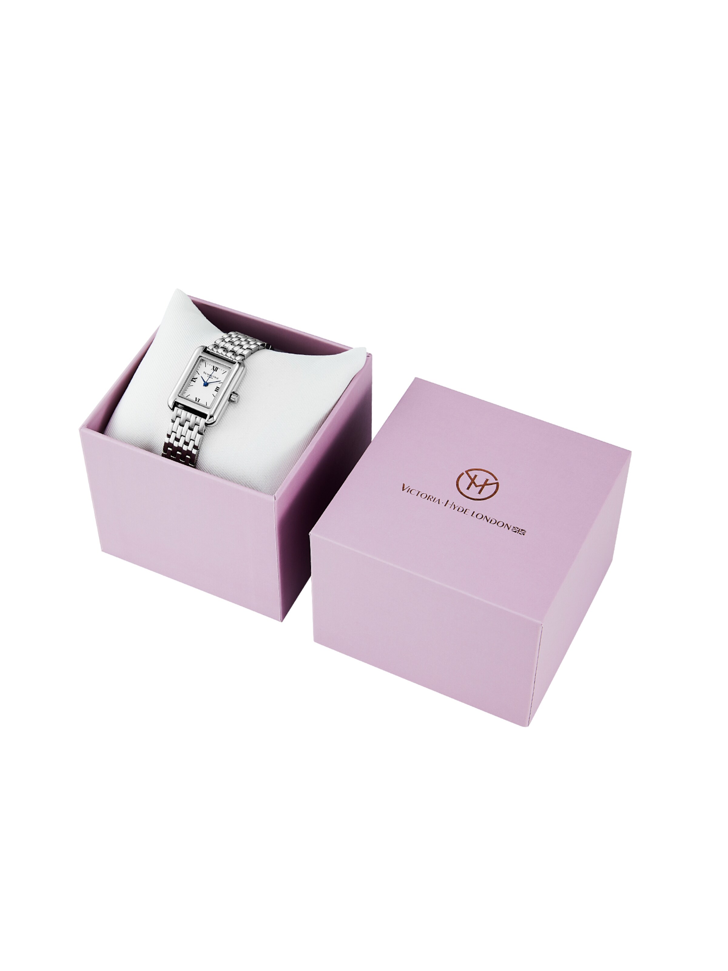 Victoria Hyde Analoog horloge ' Retro ' in Zilver