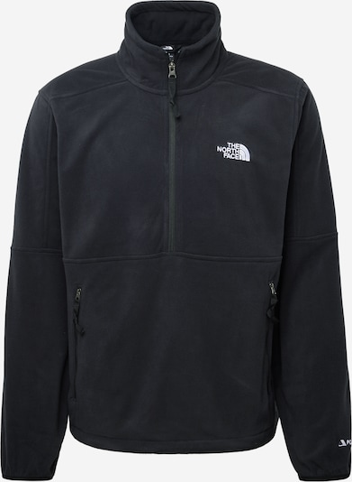 Jachetă  fleece funcțională THE NORTH FACE pe negru / alb, Vizualizare produs