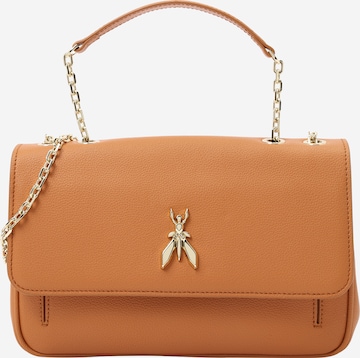 Borsa a tracolla di PATRIZIA PEPE in marrone: frontale