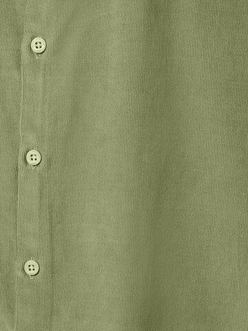 No Excess Regular Fit Hemd in Grün
