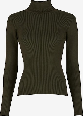 Urban Classics Trui in Groen: voorkant