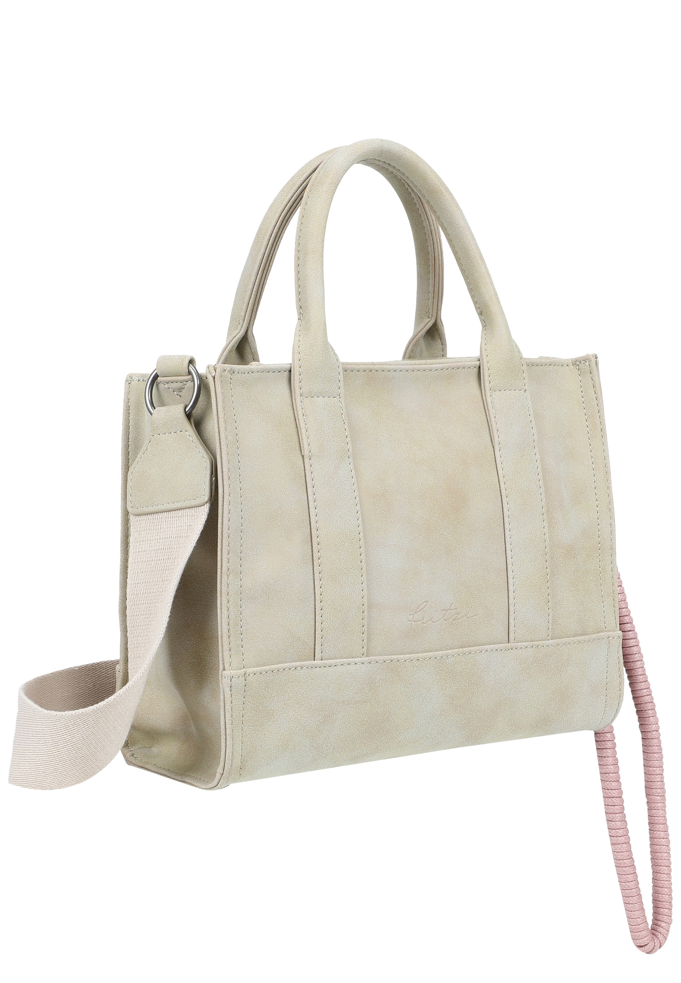 Fritzi aus Preußen Handbag 'Fritzi SquareN' in Beige