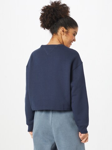 Tommy Jeans Sweatshirt 'Tie-Dye' in Blau