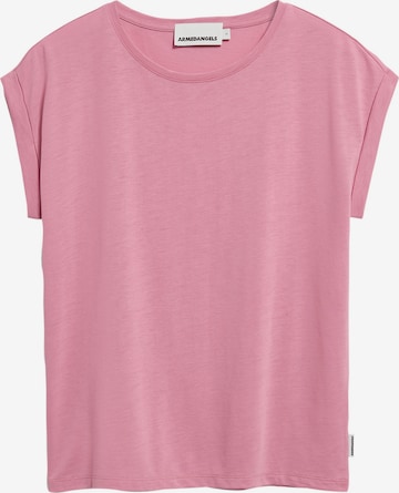 ARMEDANGELS T-Shirt JILAANA in Pink: Vorderseite