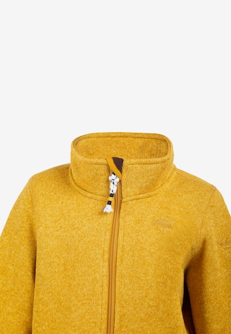 Veste en polaire Schmuddelwedda en jaune