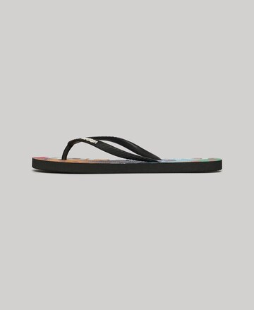 Superdry T-bar sandals in Mixed colours