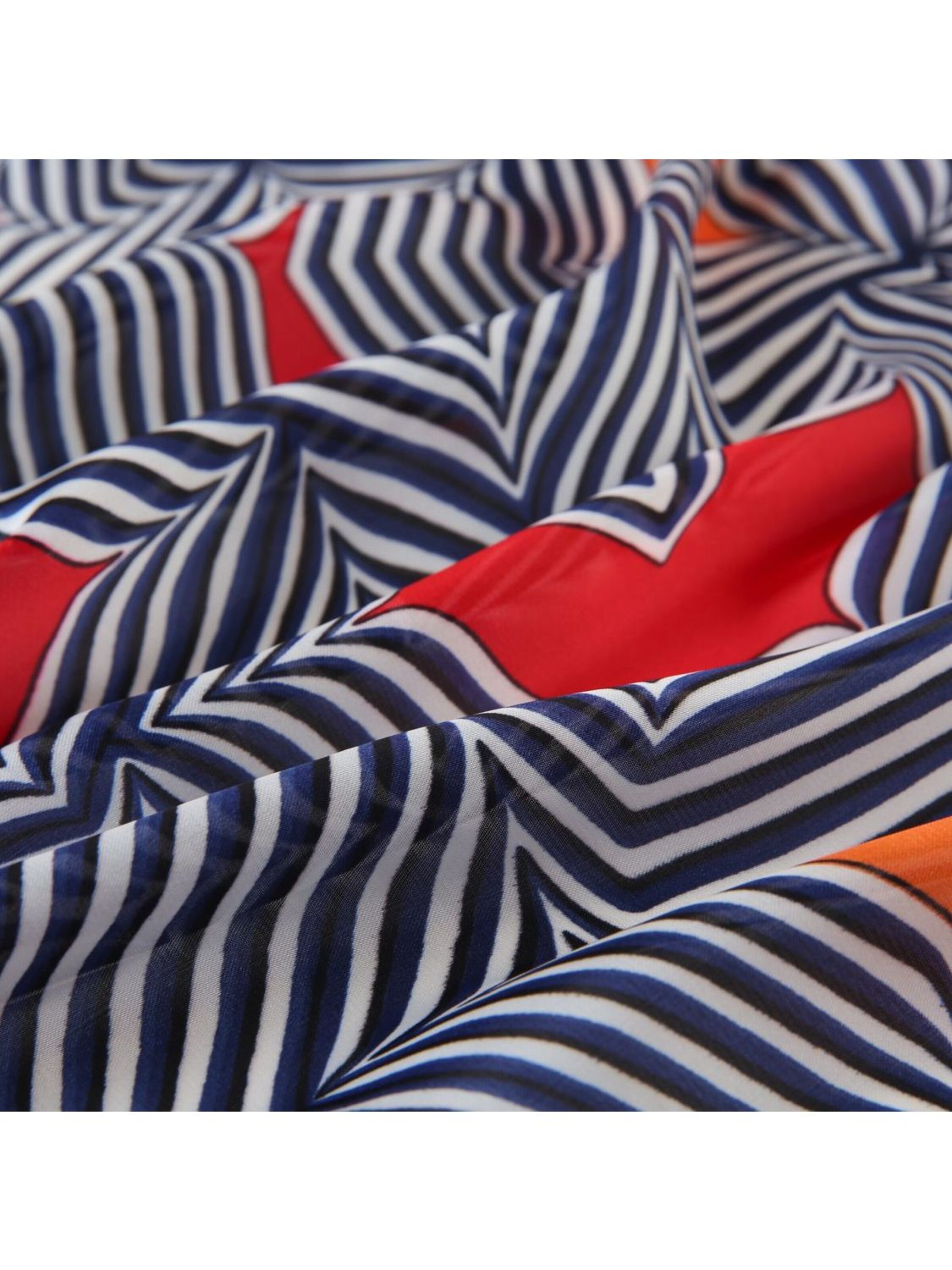 Écharpe 'Psycho Zoé' alberto cabale en rouge