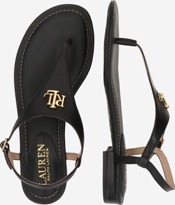 Flip-flops 'Ellington' de la Lauren Ralph Lauren pe negru