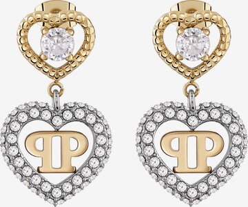 Philipp Plein Earrings in Yellow: front