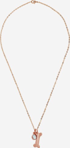 Gemshine Necklace in Gold: front