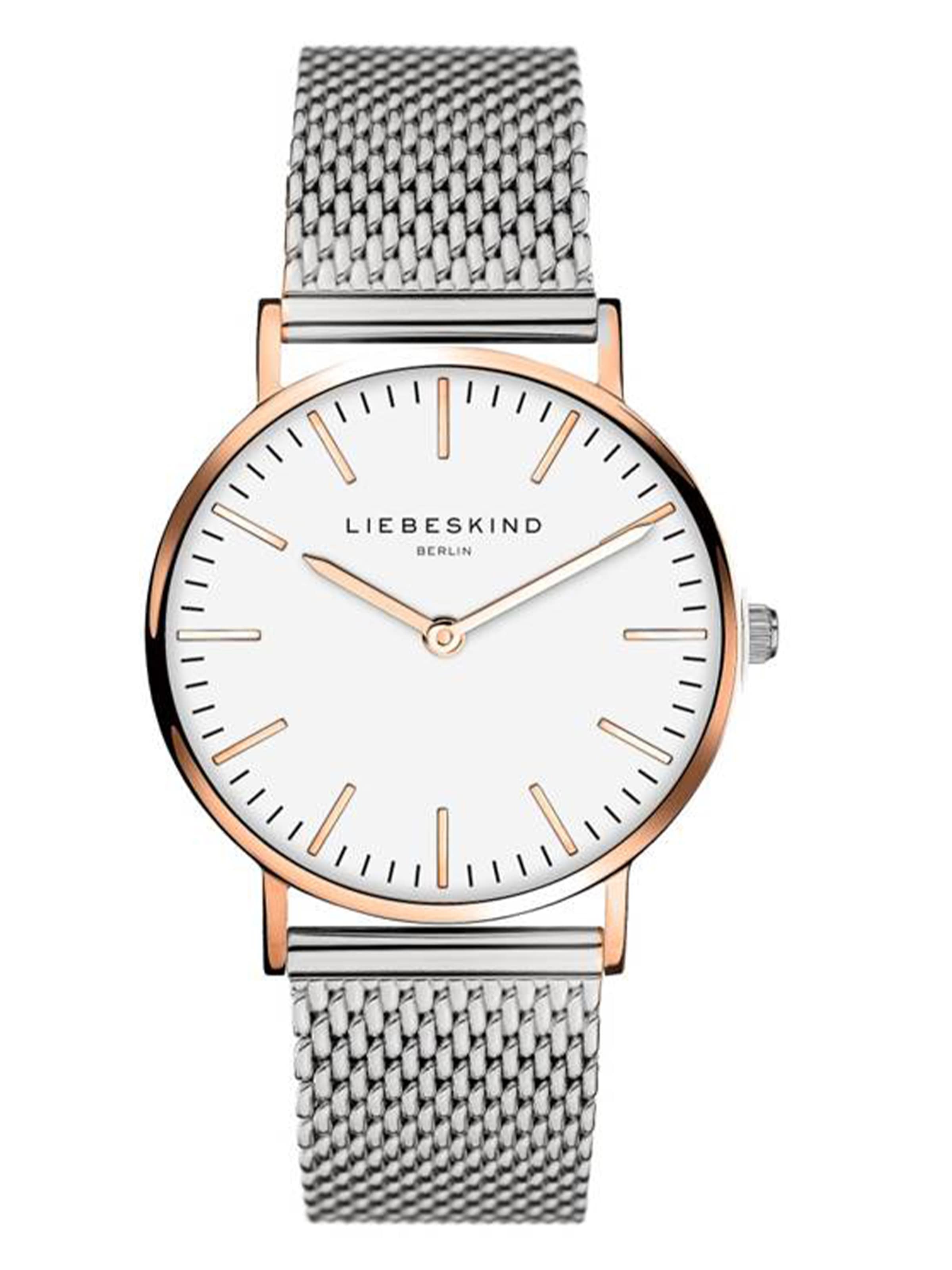 Liebeskind Berlin Analoog horloge in de kleur Rose-goud / Zilver, Productweergave