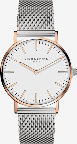 Liebeskind Berlin Analoog horloge in Zilver: voorkant