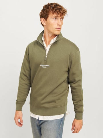 Felpa di JACK & JONES in verde