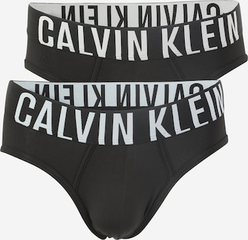 Calvin Klein Underwear - Braga en negro: frente