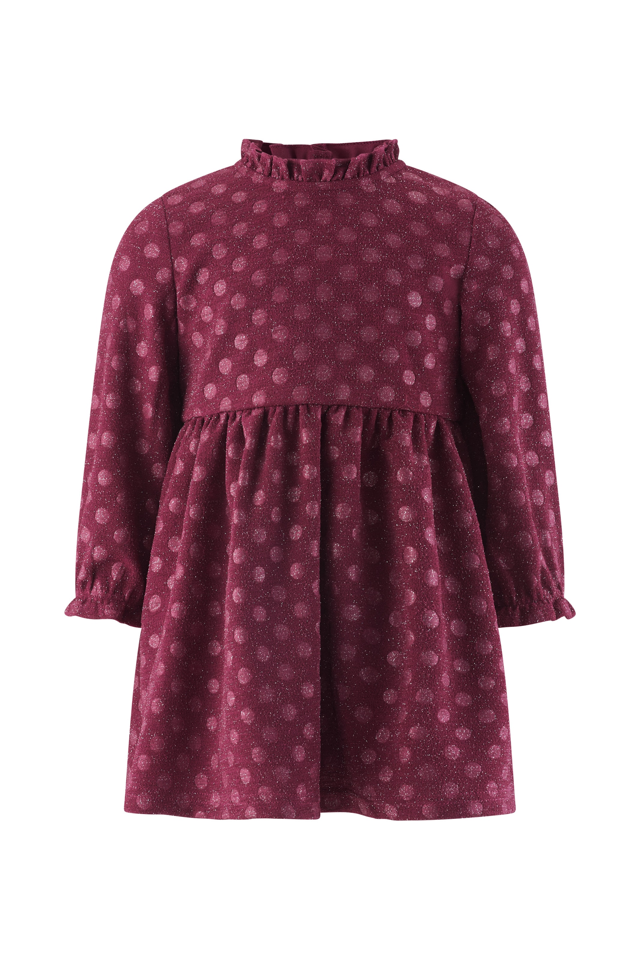 happy girls - Vestido em vermelho: frente