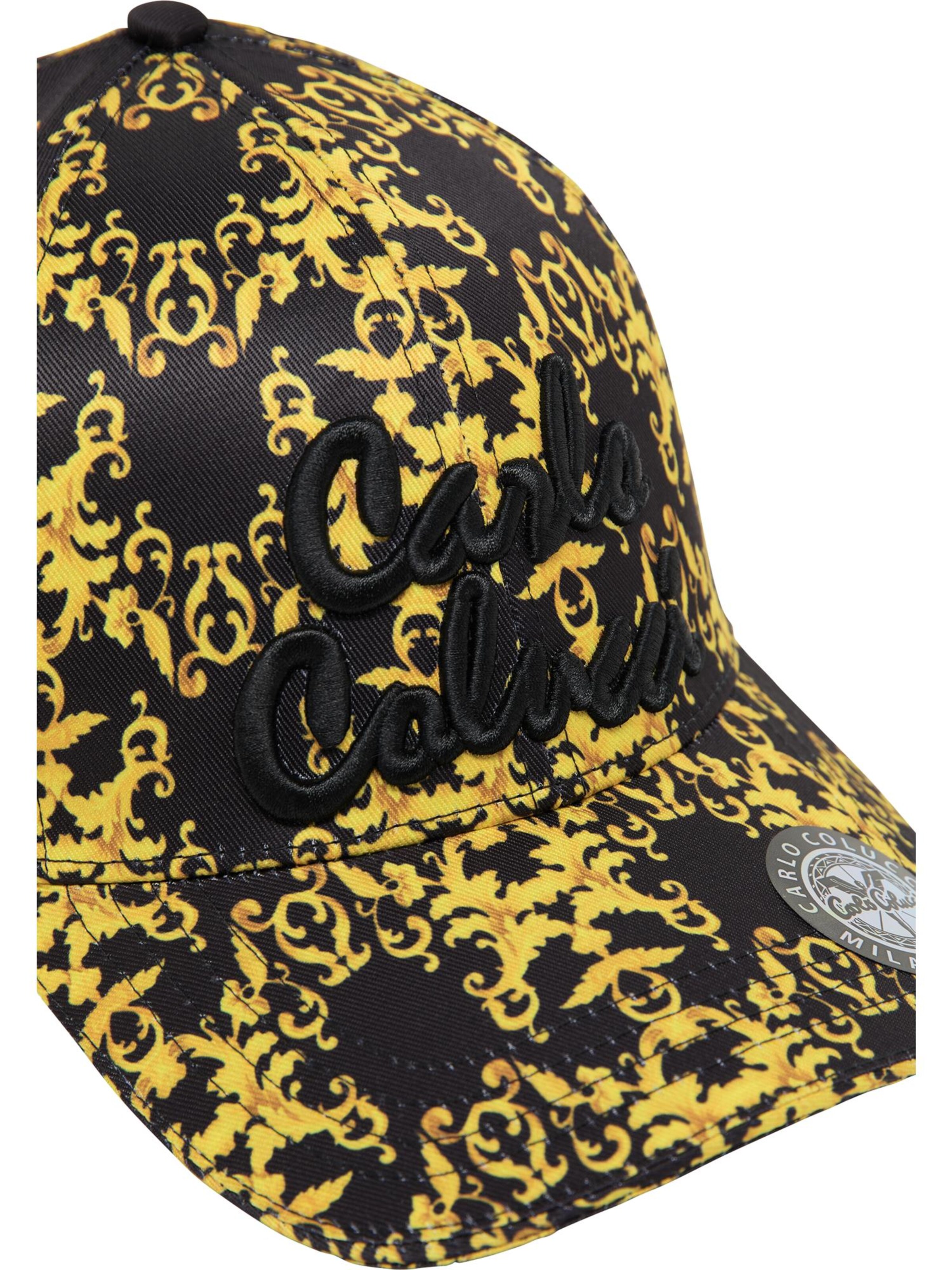 Casquette Carlo Colucci en noir