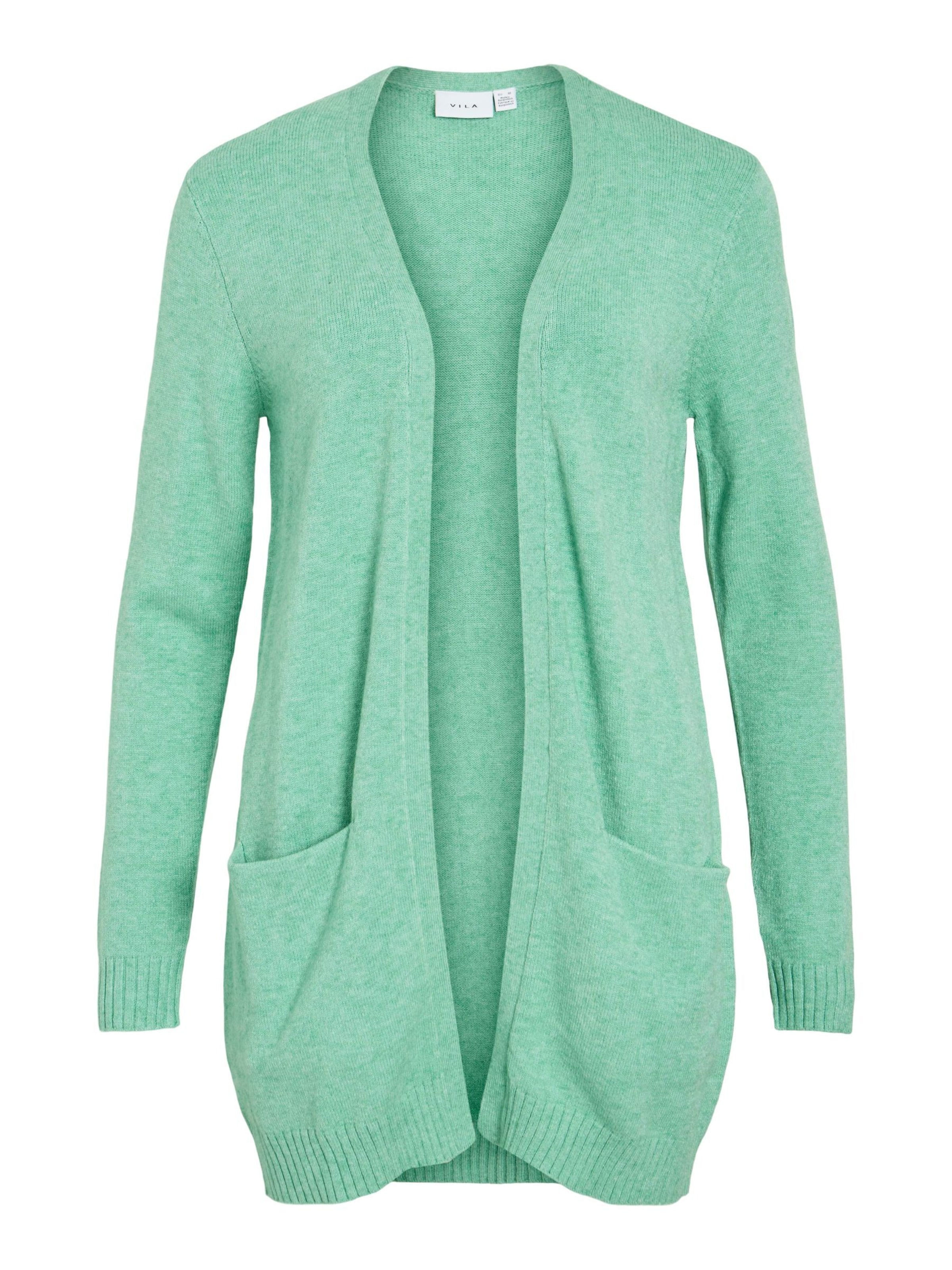 VILA Strickjacke 'Ril' in mint, Produktansicht