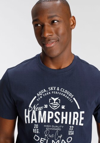 DELMAO T-Shirt in Blau