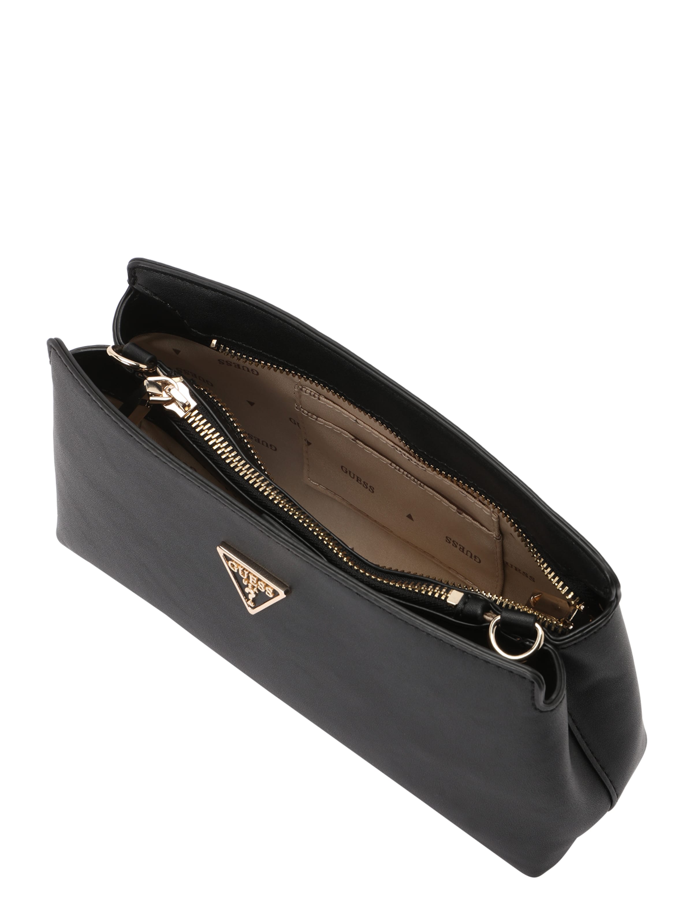 GUESS Τσάντα ώμου 'TALENT CROSSBODY TOP ZIP' σε μαύρο