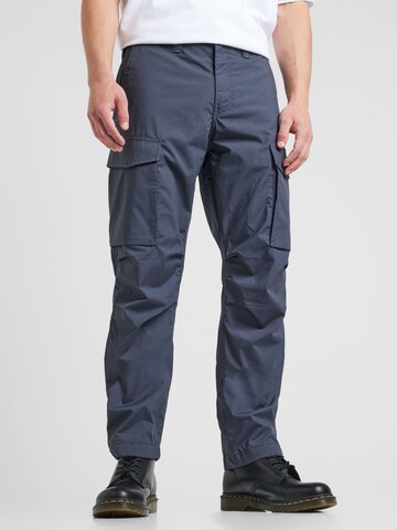 Regular Pantalon cargo G-Star RAW en vert : devant