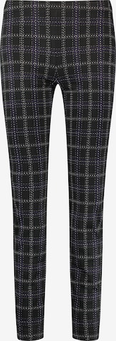 GERRY WEBER - Slimfit Pantalón en negro: frente