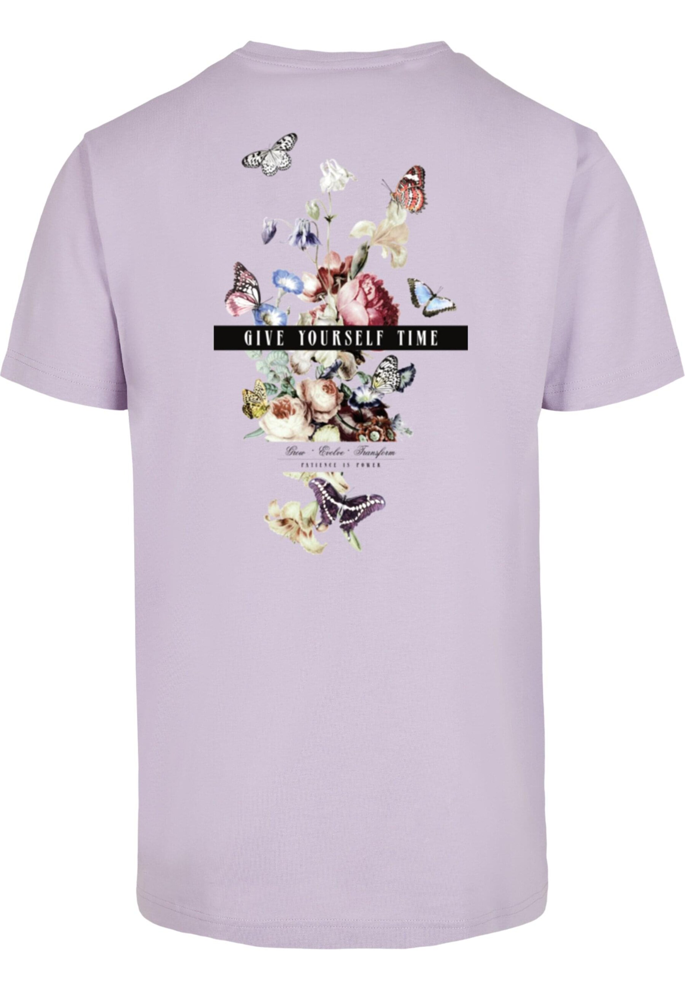 Mister Tee Футболка 'Give Yourself Time' в Лиловый