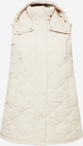 Tom Tailor Women + Vest in Beige: front