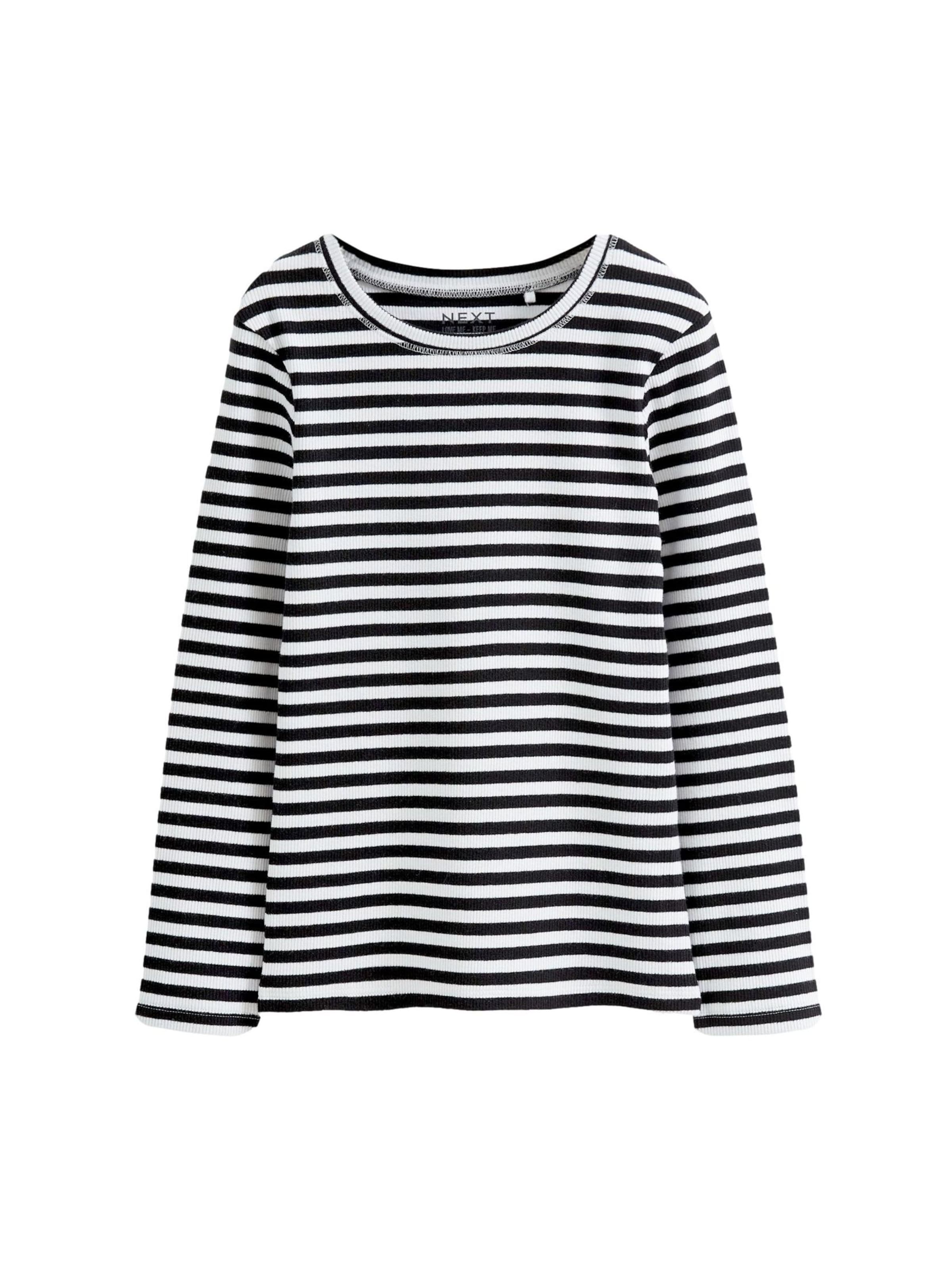 Next T-shirt i svart: framsida