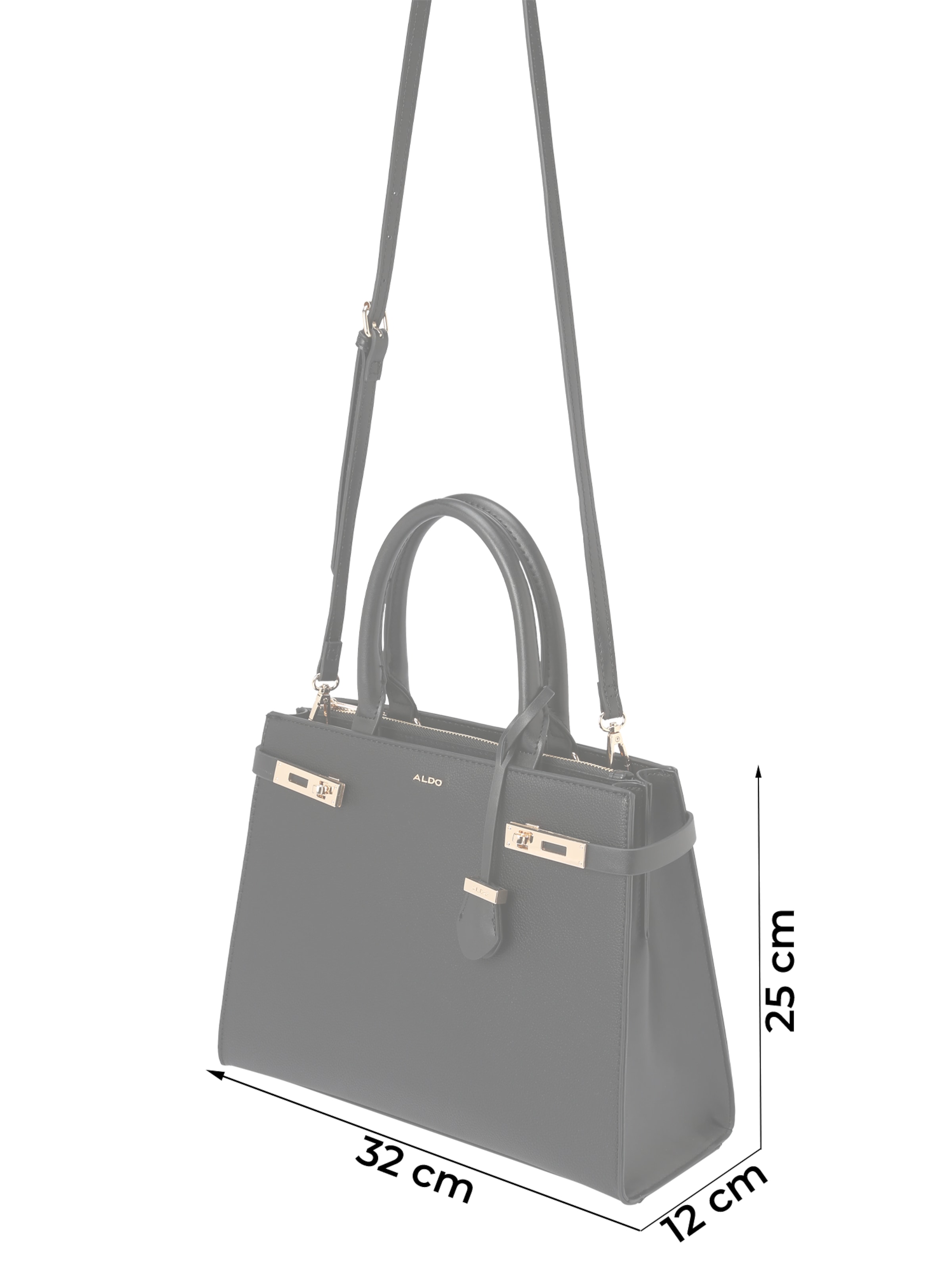 ALDO Τσάντα χειρός 'MANILLA' σε μαύρο