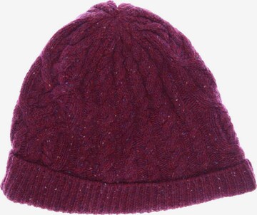 Johnstons of Elgin Hat & Cap in One size in Pink: front