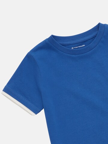 TOM TAILOR T-Shirt in Blau