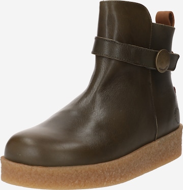 Ca'Shott Ankle Boots 'DAGMAR' in Brown: front