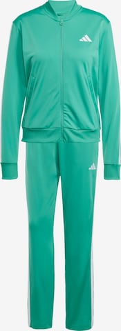 ADIDAS SPORTSWEAR Trainingsanzug 'Essentials' in Grün: Vorderseite