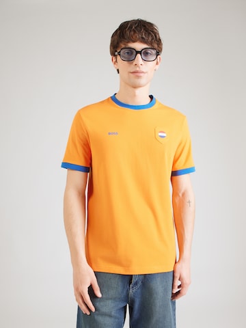 BOSS Shirt in Orange: front