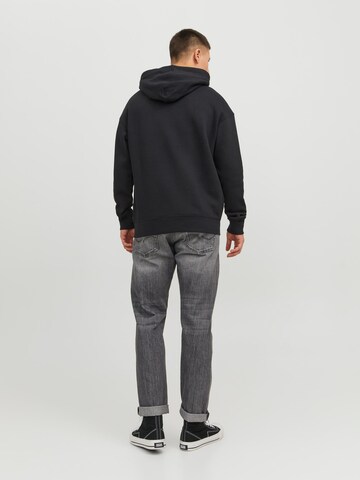 JACK & JONES Sweatshirt 'Star' in Zwart