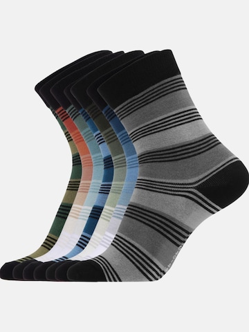 Chaussettes '7 pak bambus strømper i mix farve' Copenhagen Bamboo en mélange de couleurs : devant
