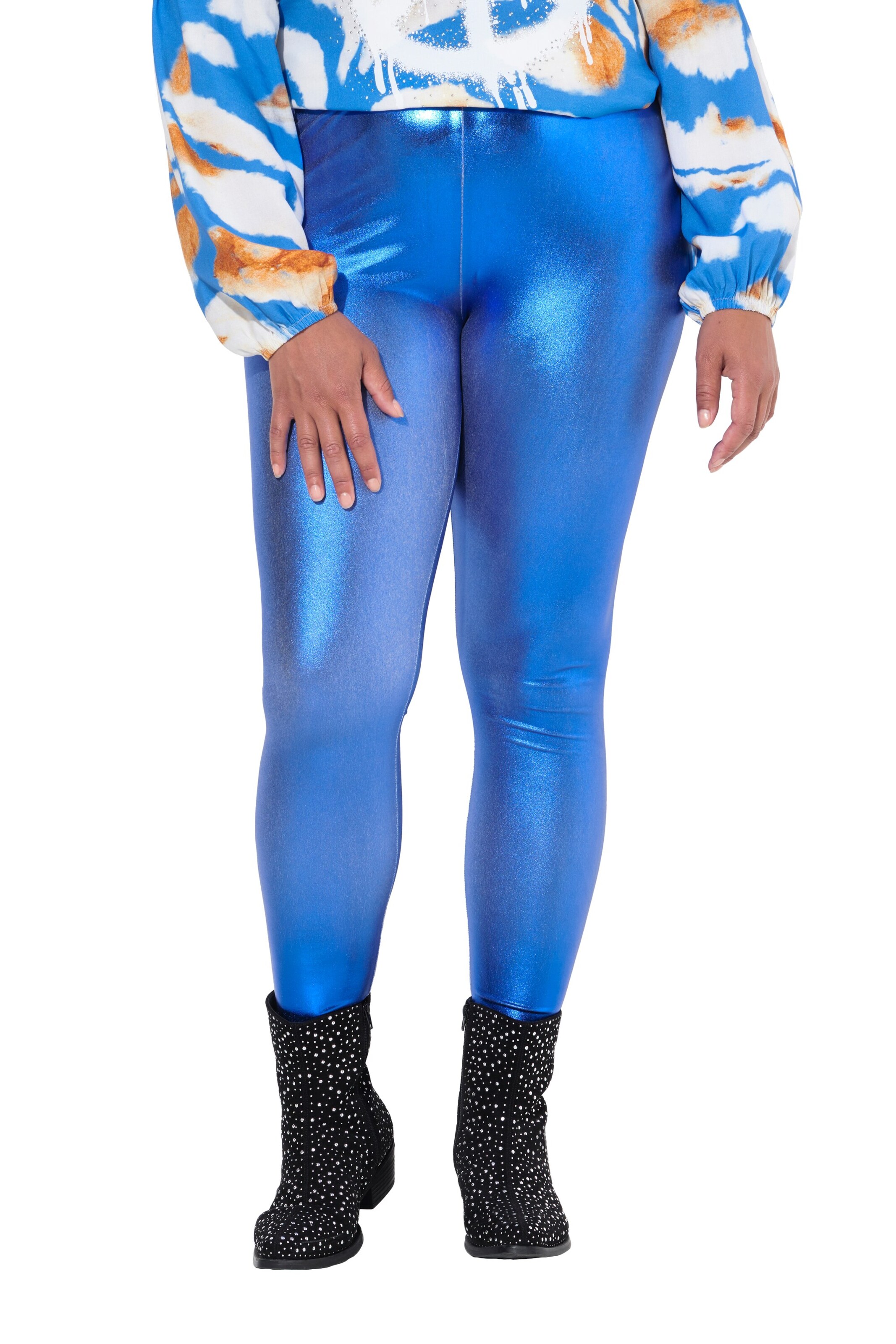Angel of Style Skinny Leggings in Blauw: voorkant