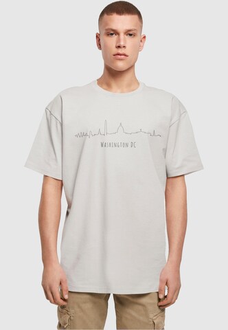 T-Shirt 'Washington' Merchcode en gris : devant